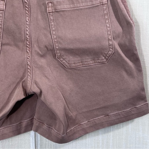 Spanx NWT Stretch Twill Shorts 6” Mauve Size XS - Picture 11 of 16